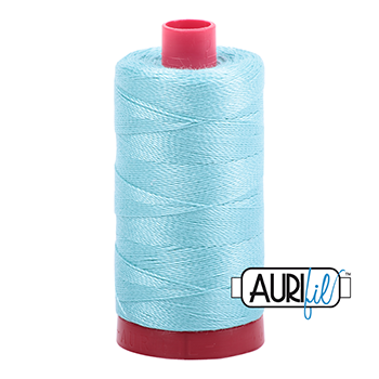 Aurifil Thread 12/2 325m Light Turquoise 5006