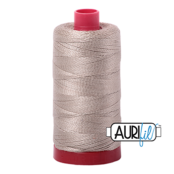 Aurifil Thread 12/2 325m Rope Beige 5011
