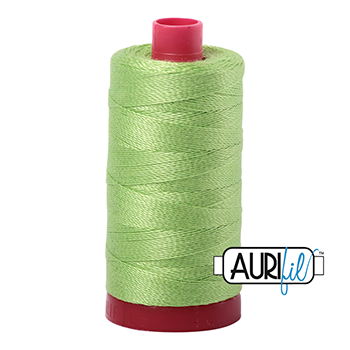 Aurifil Thread 12/2 325m Shining Green 5017