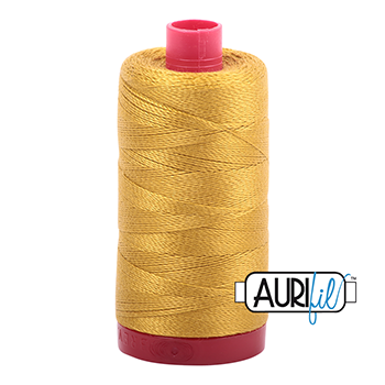 Aurifil Thread 12/2 325m Mustard 5022