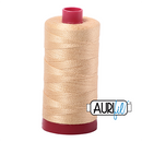 Aurifil Thread 12/2 325m Light Caramel 6001