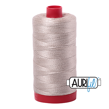 Aurifil Thread 12/2 325m Pewter 6711
