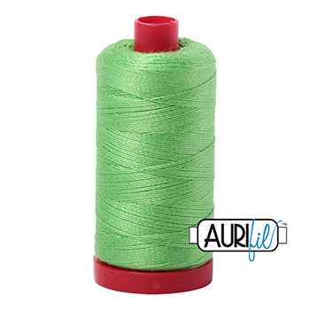 Aurifil Thread 12/2 325m Shamrock Green 6737