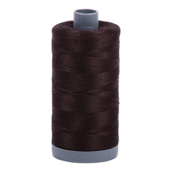 Aurifil Thread 28/2 750m Very Dark Bark 1130