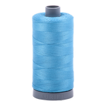 Aurifil embroidery thread spool in Bright Teal (1320) - 28wt 750m