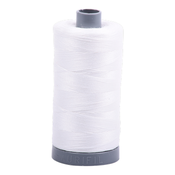 Aurifil Thread 28/2 750m Natural White 2021