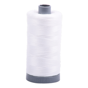 Aurifil Thread 28/2 750m Natural White 2021