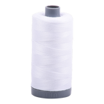 Aurifil Thread 28/2 750m White 2024