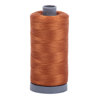 Aurifil embroidery thread spool in Cinnamon (2155) - 28wt 750m