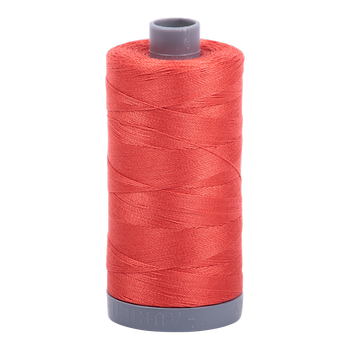 Aurifil Thread 28/2 750m Lt Red Orange 2277
