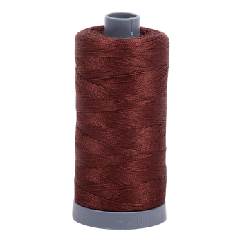 Aurifil embroidery thread spool in Chocolate (2360) - 28wt 750m