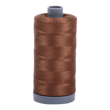 Aurifil Thread 28/2 750m Dk Antique Gold 2372