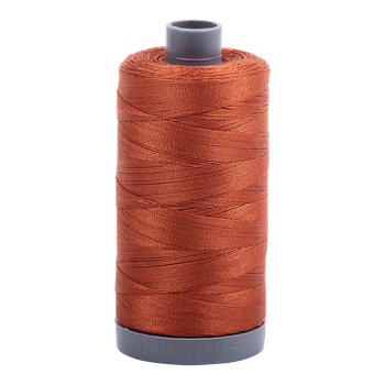 Aurifil embroidery thread spool in Cinnamon Toast (2390) - 28wt 750m