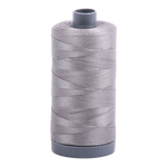 Aurifil embroidery thread spool in Stainless Steel (2620) - 28wt 750m
