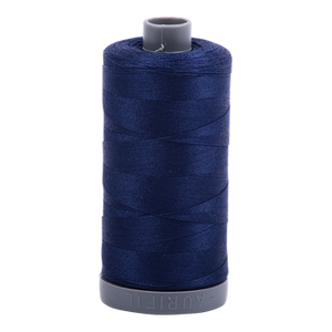 Aurifil Thread 28/2 750m Dark Navy  2784