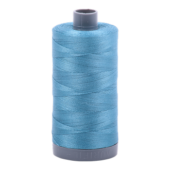 Aurifil embroidery thread spool in Teal (2815) - 28wt 750m