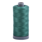 Aurifil embroidery thread spool in Turf Green (4129) - 28wt 750m