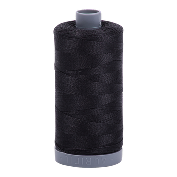 Aurifil Thread 28/2 750m Very Dark Grey 4241