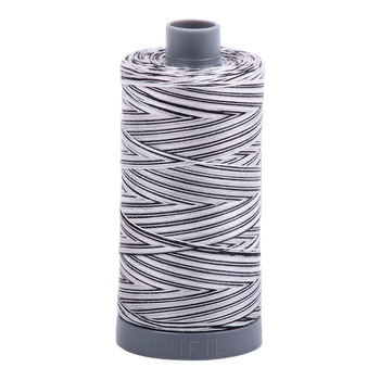 Aurifil embroidery thread spool in Licorice Twist (4652) - 28wt 750m