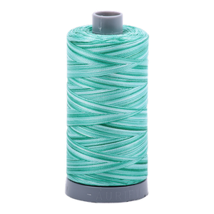 Aurifil Thread 28/2 750m Varigated Creme de Menthe 4662