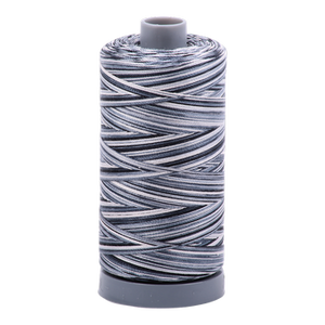 Aurifil Thread 28/2 750m Varigated Graphite 4665