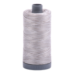 Aurifil Thread 28/2 750m Varigated Silver Fox 4670