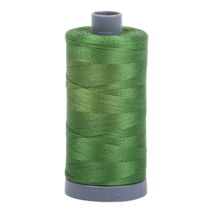 Aurifil Thread 28/2 750m Dark Grass Green 5018