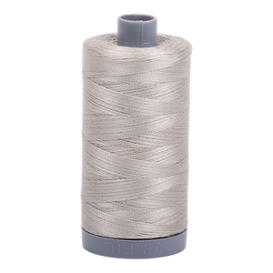 Aurifil Thread 28/2 750m Light Grey 5021