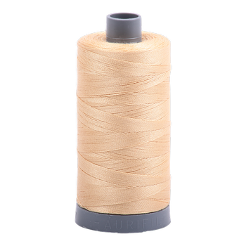 Aurifil Thread 28/2 750m Light Caramel 6001