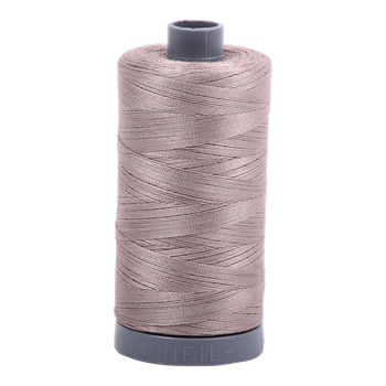 Aurifil embroidery thread spool in Steampunk (6730) - 28wt 750m
