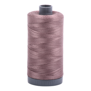 Aurifil embroidery thread spool in Tiramisu (6731) - 28wt 750m