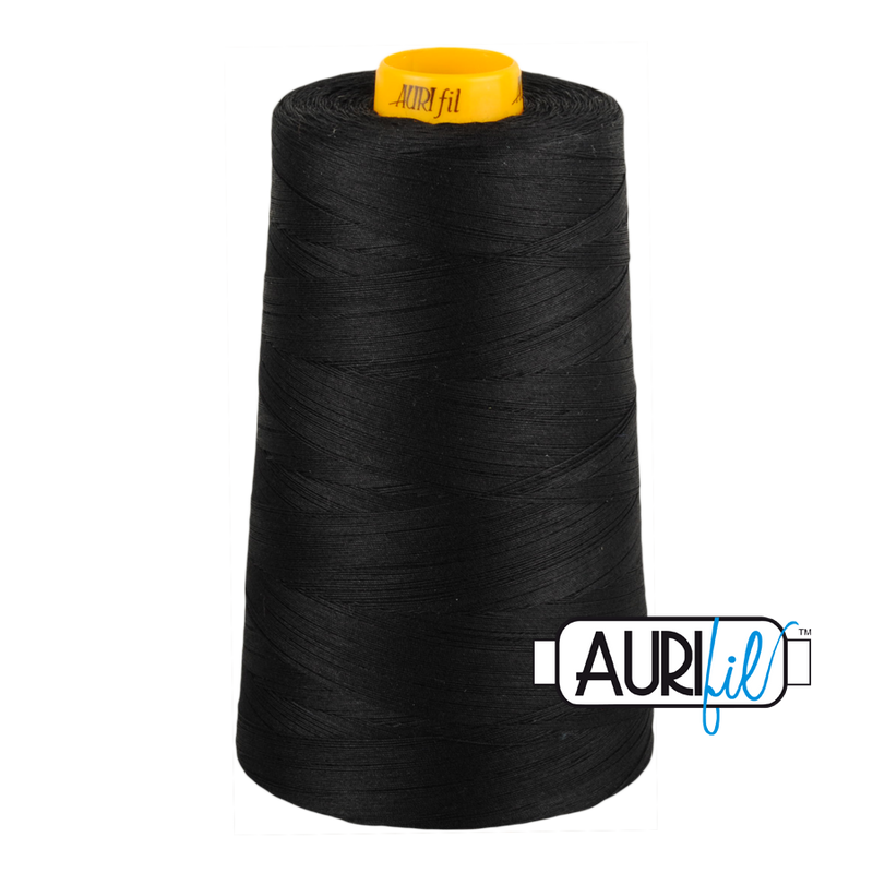 Aurifil Thread Forty3 3000m Black 2692