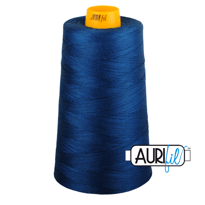 Aurifil Thread Forty3 3000m Med Delft Blue 2783