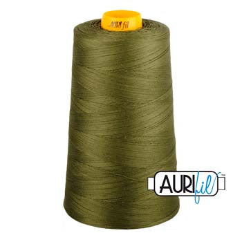 Aurifil Thread Forty/3 3000m Army Green 2905