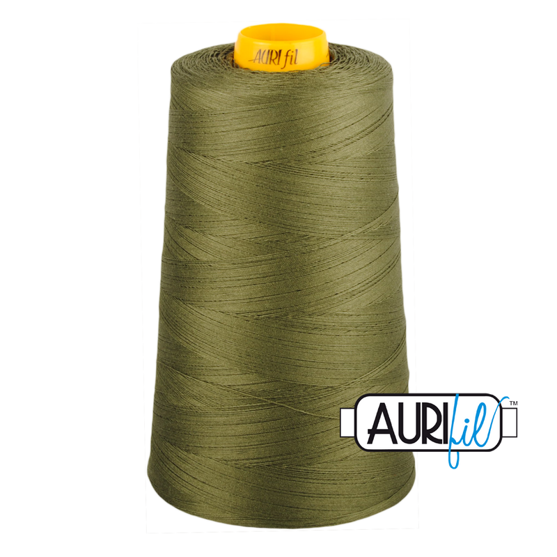 Aurifil Thread Forty3 3000m Army Green 2905