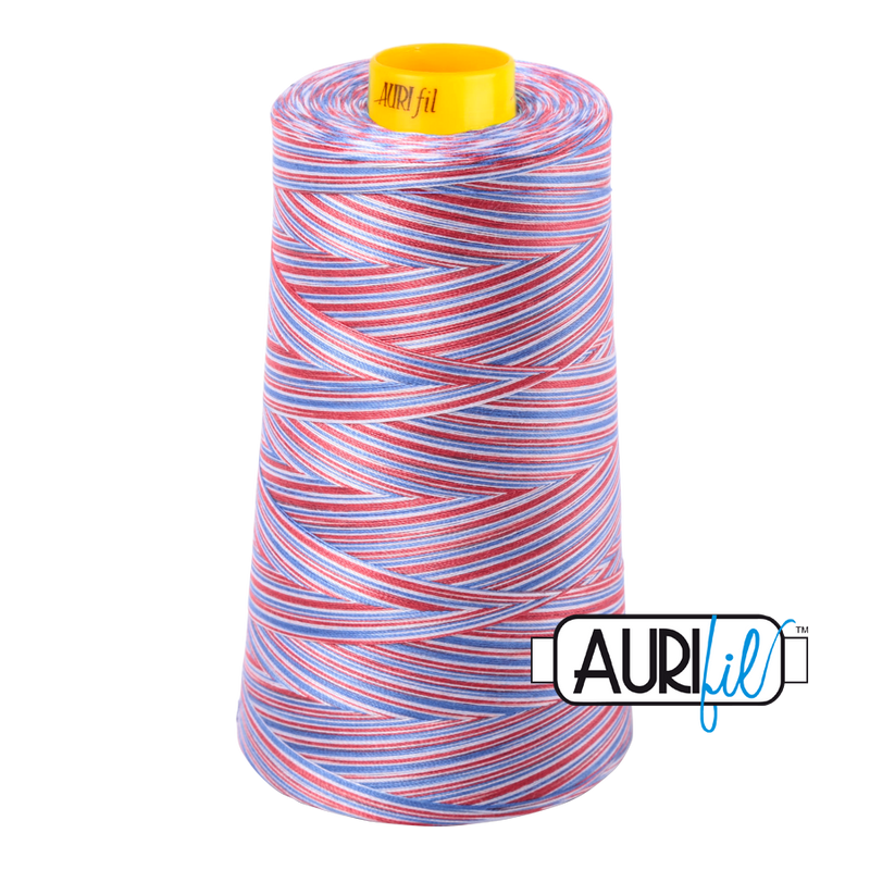 Aurifil Thread Forty3 3000m Variegated Liberty 3852