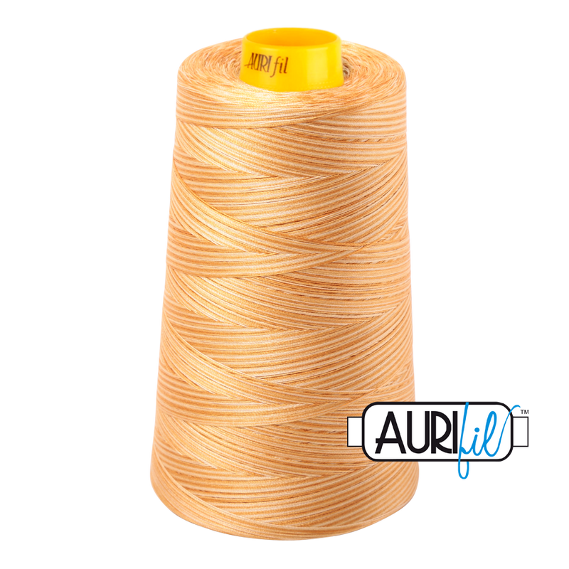 Aurifil Thread Forty3 3000m Variegated Creme Brule 4150