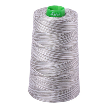 Aurifil Thread 40/2 4700m Varigated Silver Fox 4670