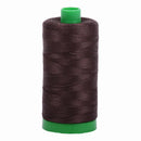 Aurifil Thread 40/2 1000m Very Dark Bark 1130