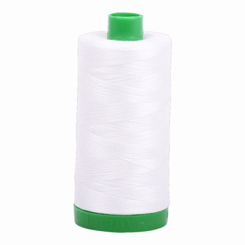 Aurifil Thread 40/2 1000m Natural White 2021