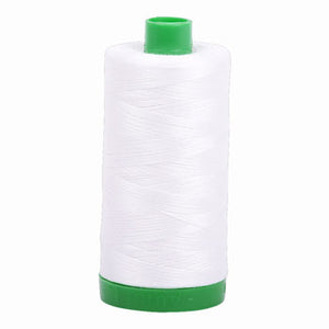 Aurifil Thread 40/2 1000m Natural White 2021