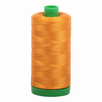 Aurifil Thread 40/2 1000m Yellow Orange 2145