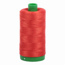 Aurifil Thread 40/2 1000m Red Orange 2245