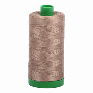 Aurifil Thread 40/2 1000m Sandstone 2370