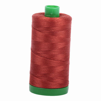 Aurifil Thread 40/2 1000m Terracotta 2385