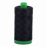 Aurifil Thread 40/2 1000m Black 2692
