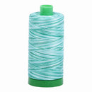 Aurifil Thread 40/2 1000m Varigated Creme de Menthe 4662