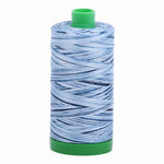 Aurifil Thread 40/2 1000m Varigated Stonewash Blues 4669