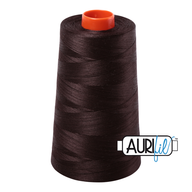 Aurifil Thread 50/2 5900m Very Dark Bark 1130