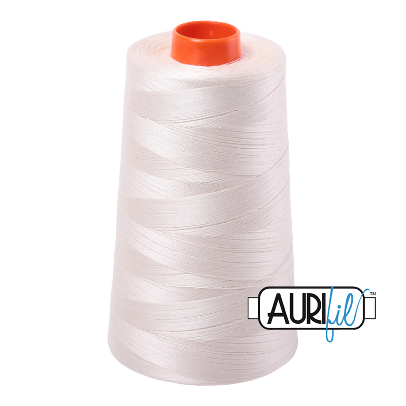 Aurifil Thread 50/2 5900m Silver White 2309